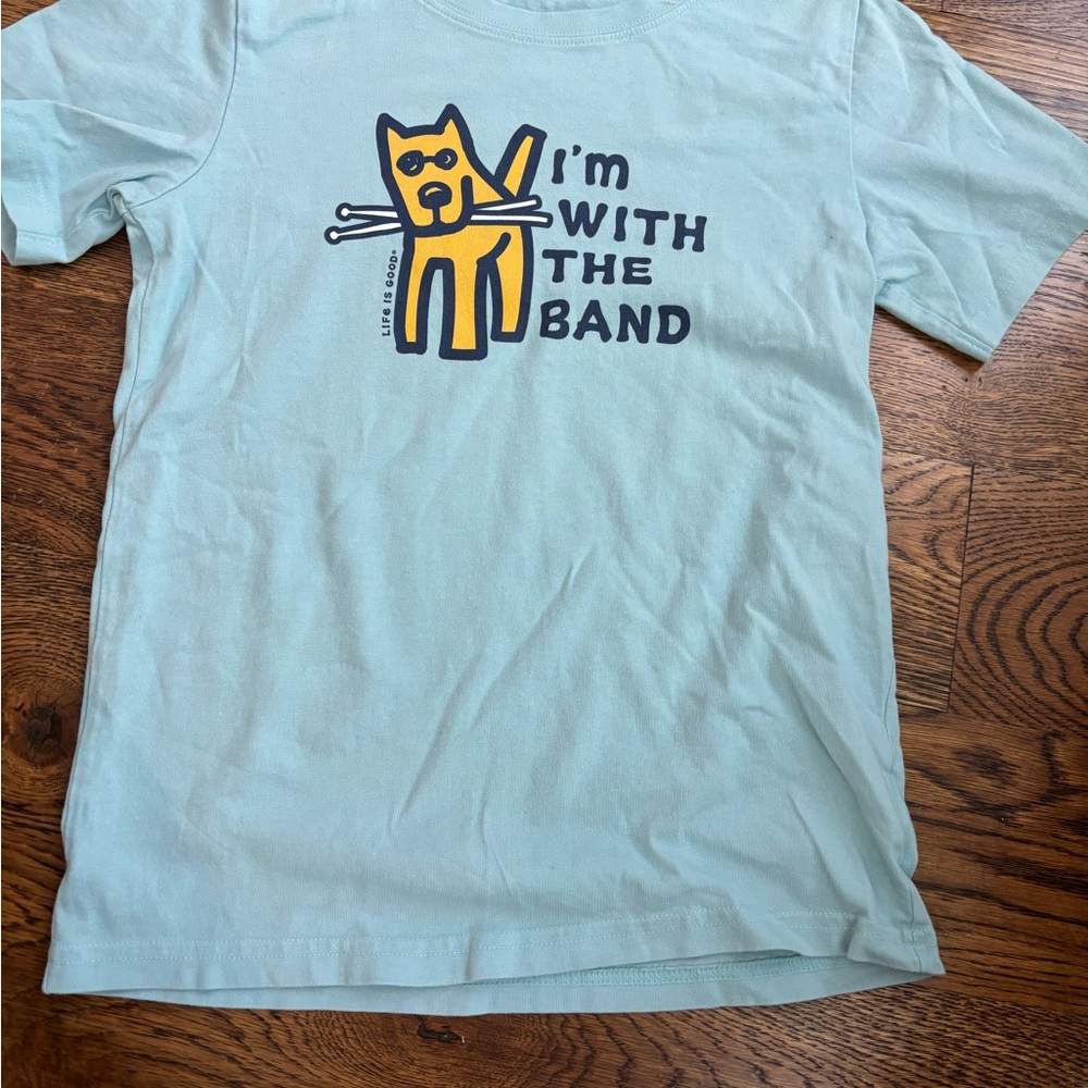 Life Is Good Kids' Blue Graphic Tee